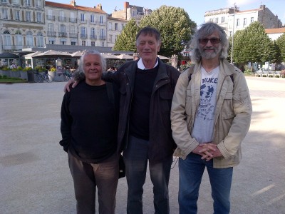 André Larivière, Jean-Marie Matagne, Luc Dazy à Rochefort le 8 juin 2012